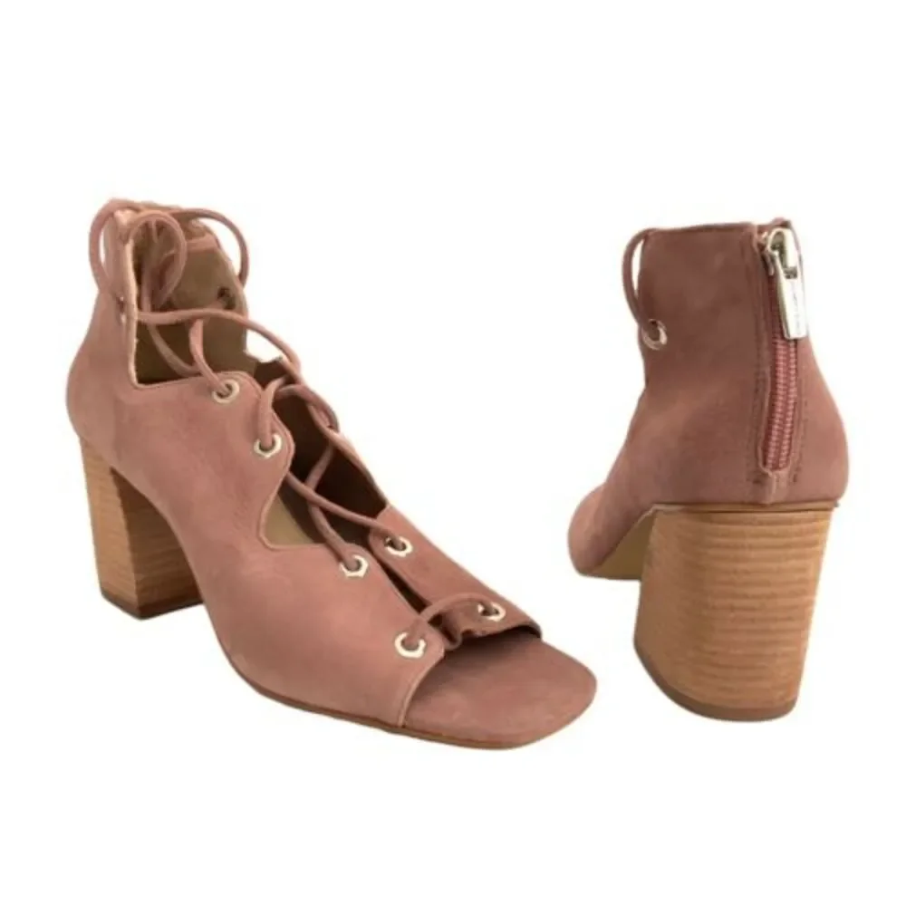 Vince Camuto blush leather